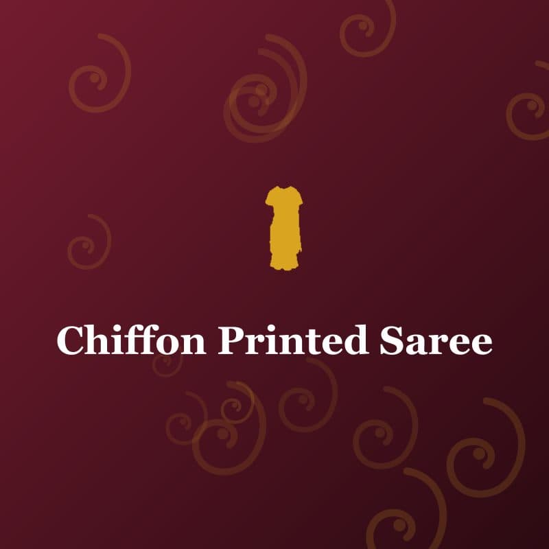 Chiffon Printed Saree
