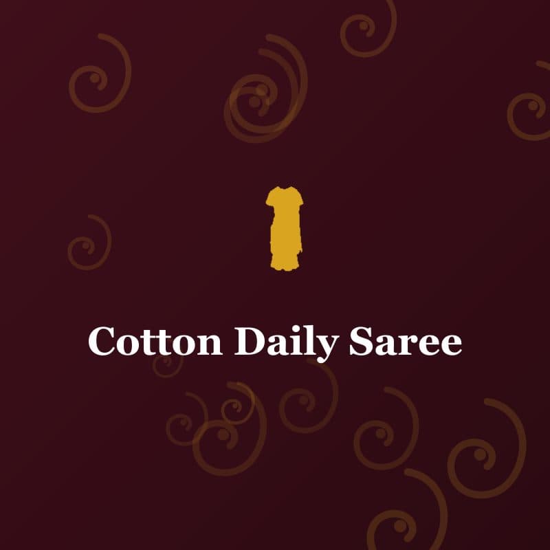 Cotton Daily Saree