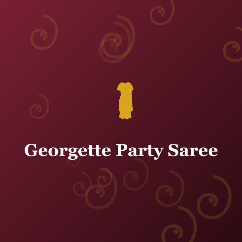 Georgette Party Saree